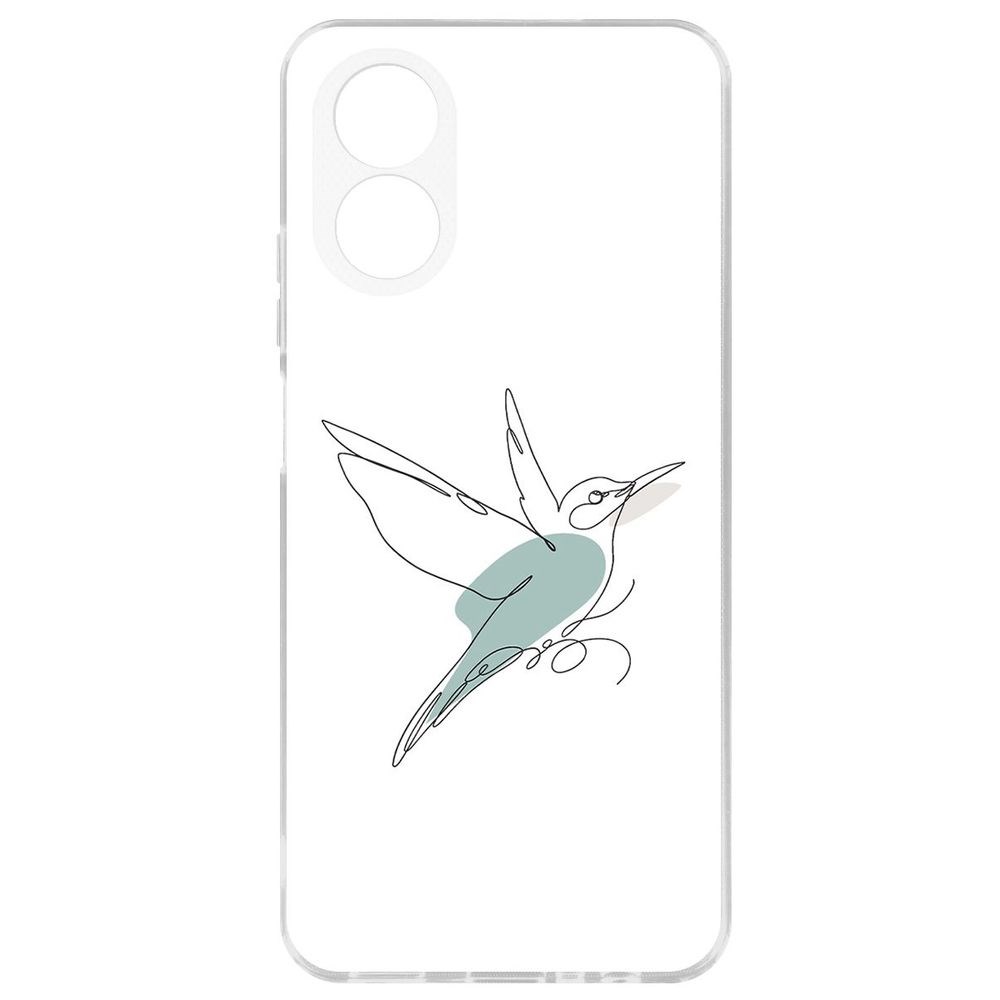 

Чехол-накладка Krutoff Clear Case Легкость для Oppo A38 4G, Прозрачный