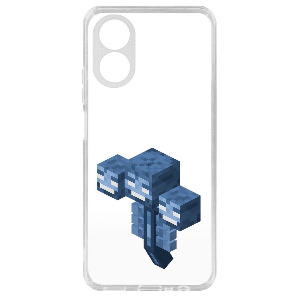 

Чехол-накладка Krutoff Clear Case Minecraft-Иссушитель для Oppo A38 4G, Прозрачный