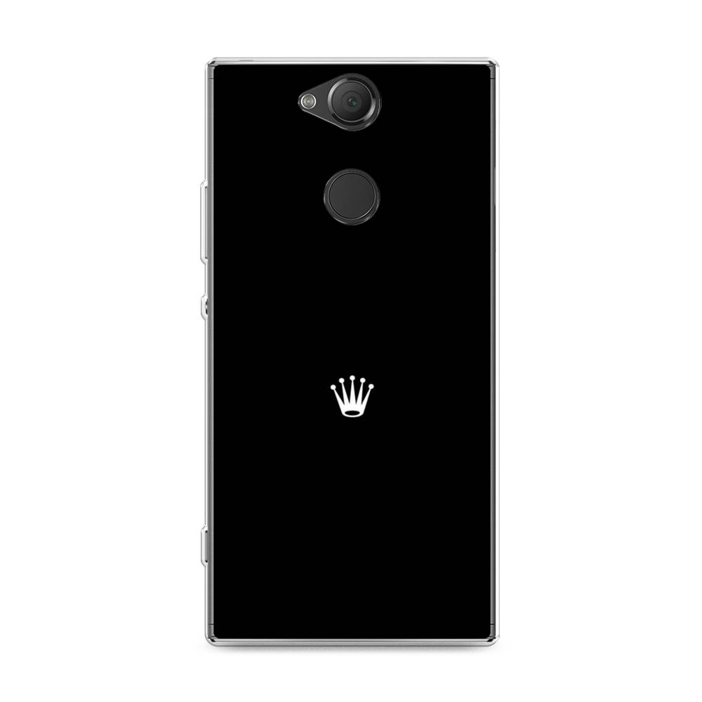 

Чехол Awog на Sony Xperia XA2 Plus "Белая корона на черном фоне", Разноцветный, 53550-7