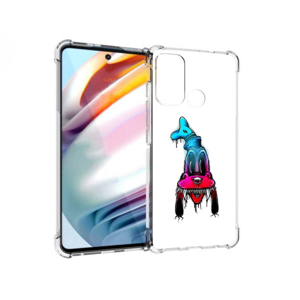 

Чехол MyPads Tocco для Motorola Moto G60 Гуффи (PT227068.360.57), Прозрачный, Tocco
