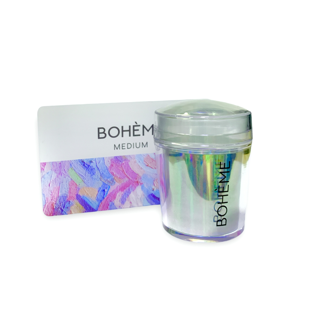 

Штамп для стемпинга BOHEME с подушечкой medium и голографическим корпусом BSST-02