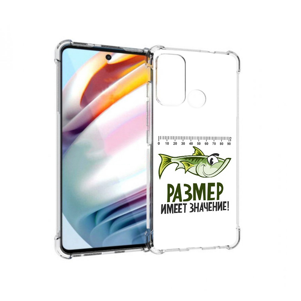 

Чехол MyPads Tocco для Motorola Moto G60 размер не имеет значения (PT227068.360.569), Прозрачный, Tocco