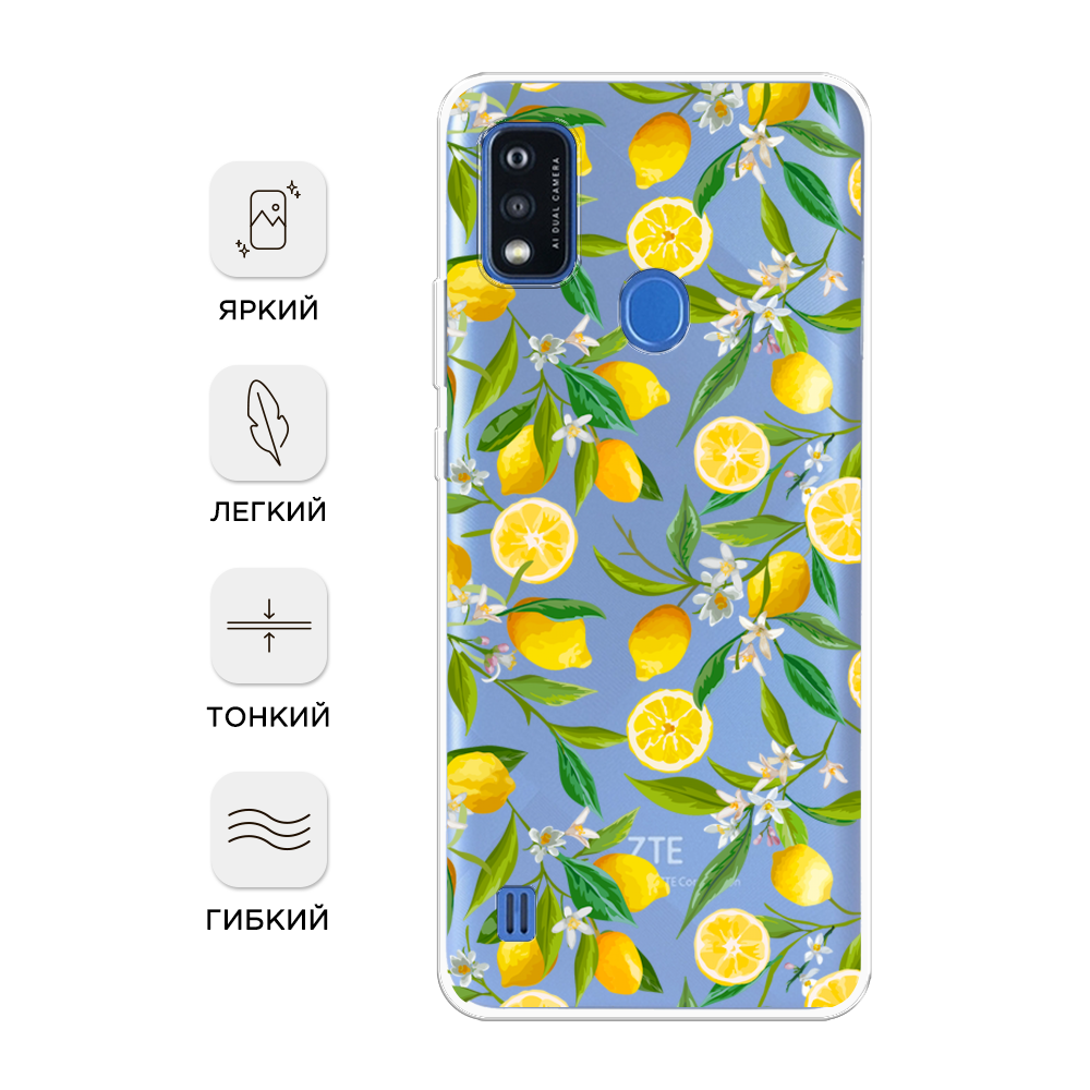 

Чехол Awog на ZTE Blade A51 / ЗТЕ Блэйд A51 "Пух одуванчика", Разноцветный, 134550-4