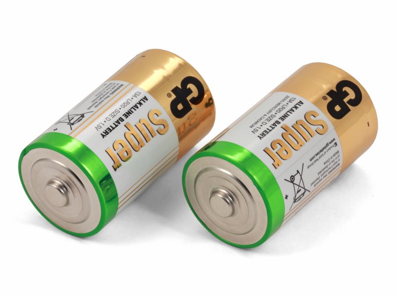 Батарейки щелочные GP LR20 (D) Super Alkaline, 1.5V (2 штуки) батарейки щелочные duracell lr20 d 2 шт