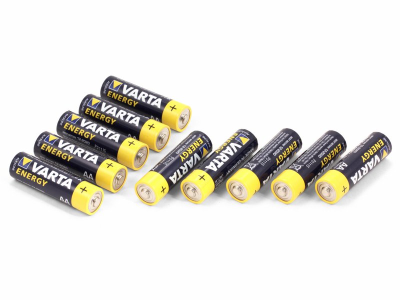 Батарейки пальчиковые VARTA LR06 (AA) Energy, 1.5V (10 шт) батарейки литиевые super energy cr2032 3v круглые таблетки плоские дисковые