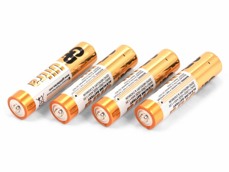 Батарейки мизинчиковые GP LR03 (AAA) Extra Alkaline (4 шт) батарейки duracell aaa 1 5в 18 шт