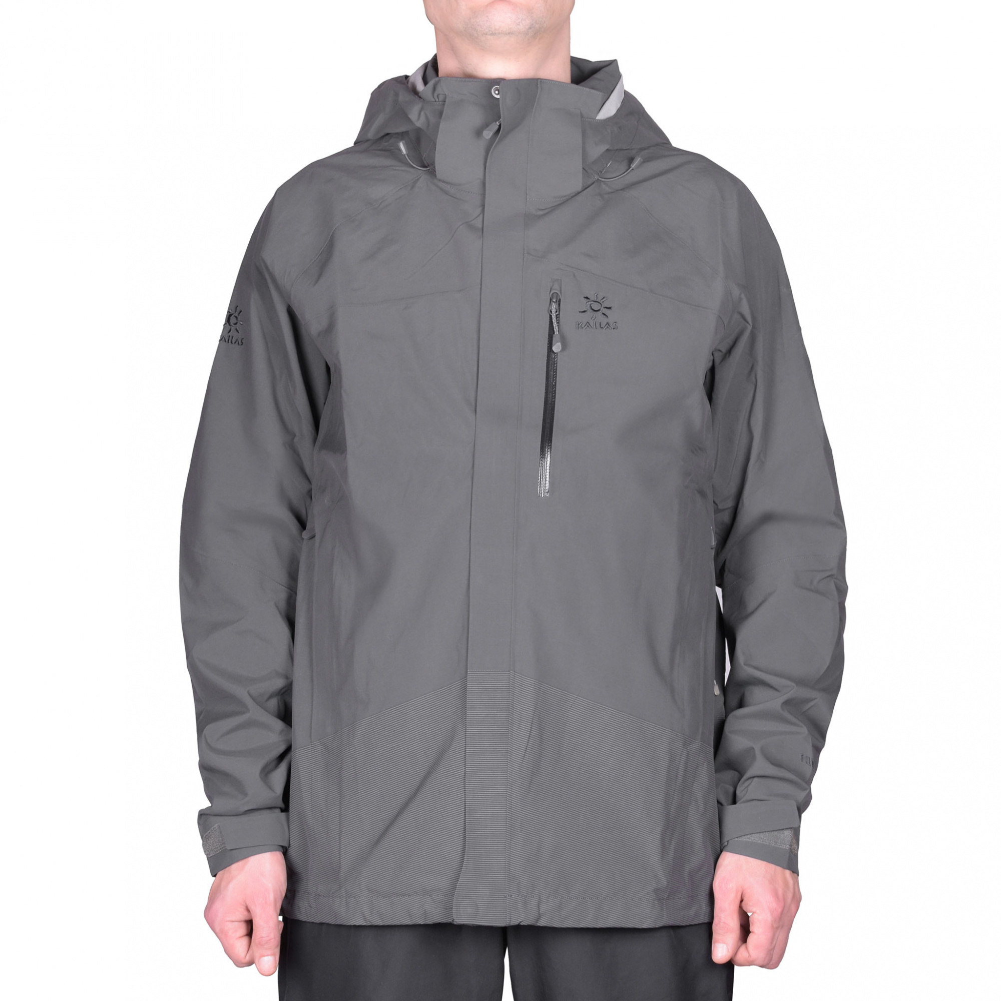 Куртка мужская Kailas Mont Flyknit Hardshell серая 2XL 19080₽