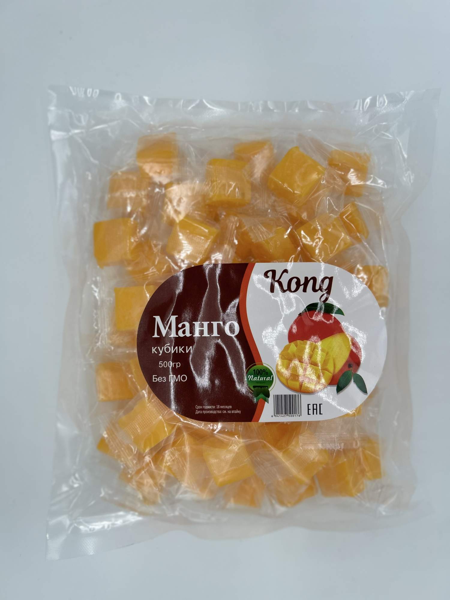 Манго Kong кубики 500 г 360₽