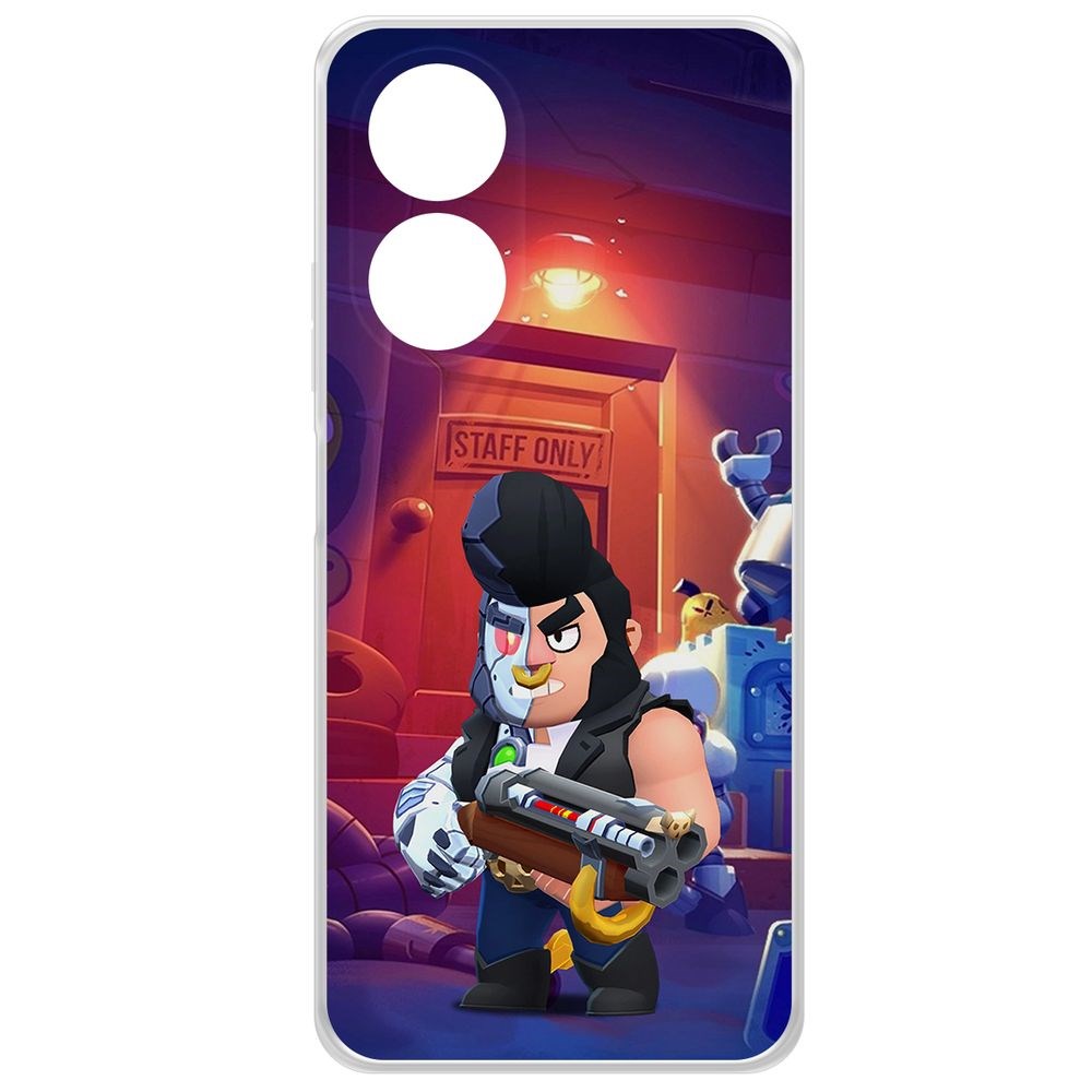 

Чехол-накладка Krutoff Clear Case Brawl Stars-Б-800 для Oppo A58 4G, Прозрачный