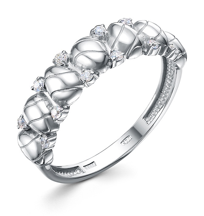 

Кольцо из серебра р.  Kari Jewelry 222596, фианит, 222596