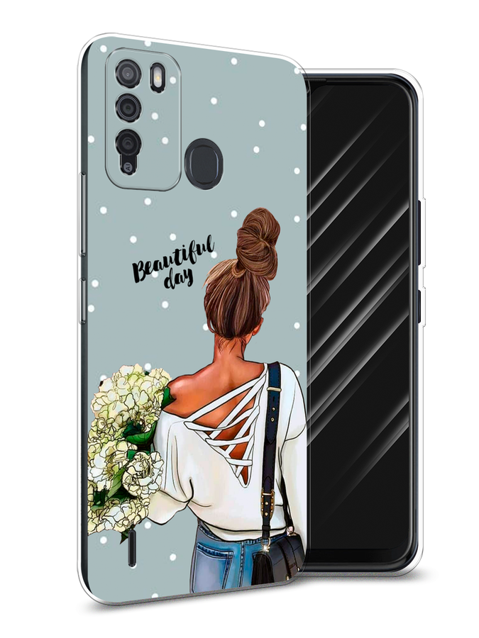 

Чехол Awog на Itel Vision 1 Pro "Beautiful day", Разноцветный, 3200350-6