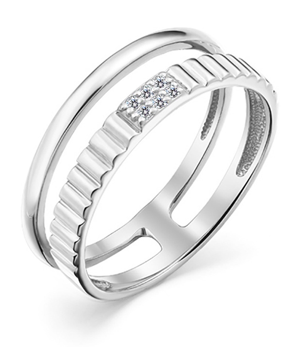 

Кольцо из серебра р.  Kari Jewelry 205377, фианит, 205377