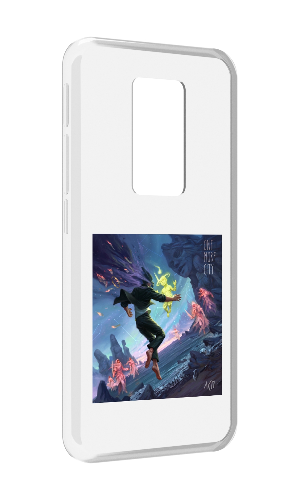 

Чехол MyPads One More City ЛСП для Motorola Defy 2021, Прозрачный, Tocco