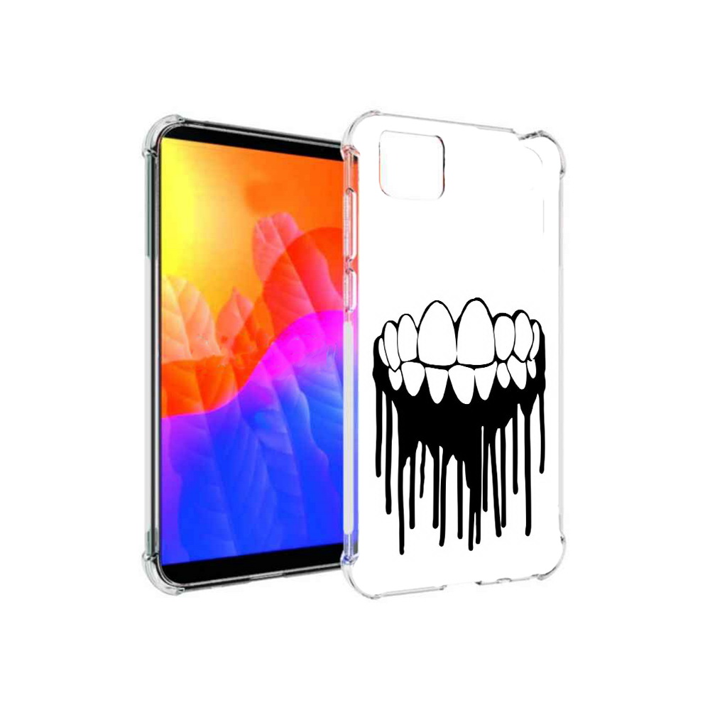 

Чехол MyPads зубы для Honor 9S (DUA-LX9), Прозрачный, Tocco