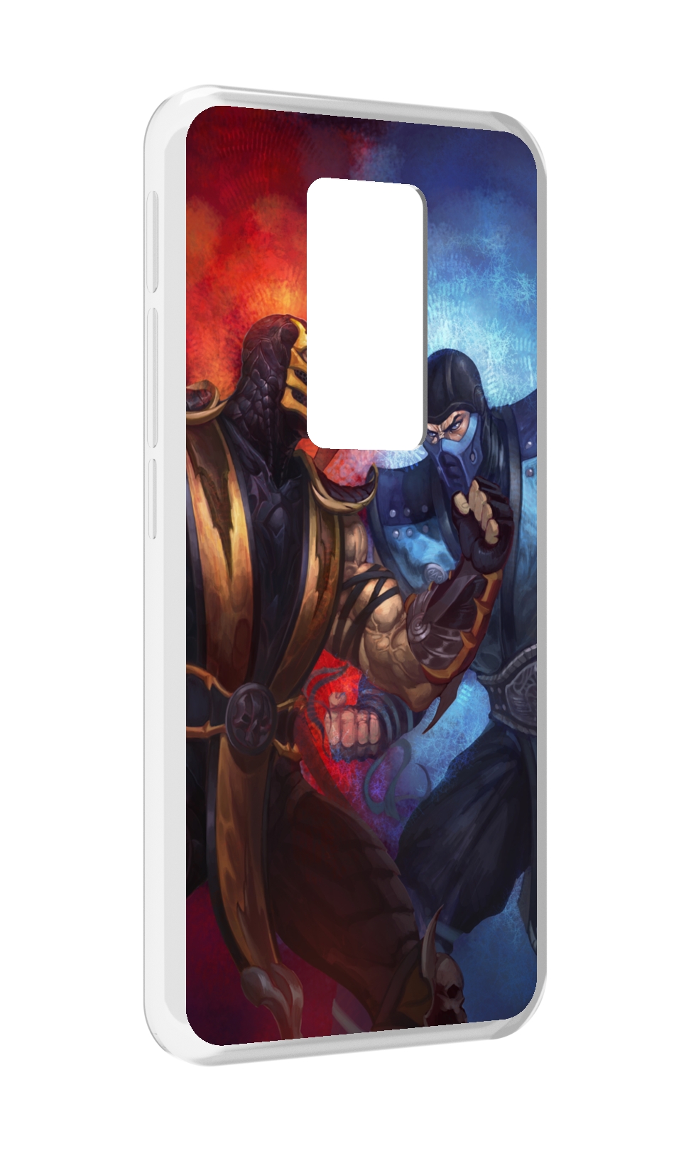 

Чехол MyPads Mortal Kombat art для Motorola Defy 2021, Прозрачный, Tocco