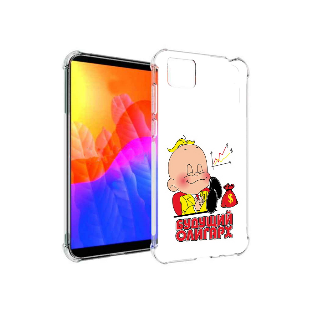 

Чехол MyPads Будущий олигарх для Honor 9S (DUA-LX9), Прозрачный, Tocco