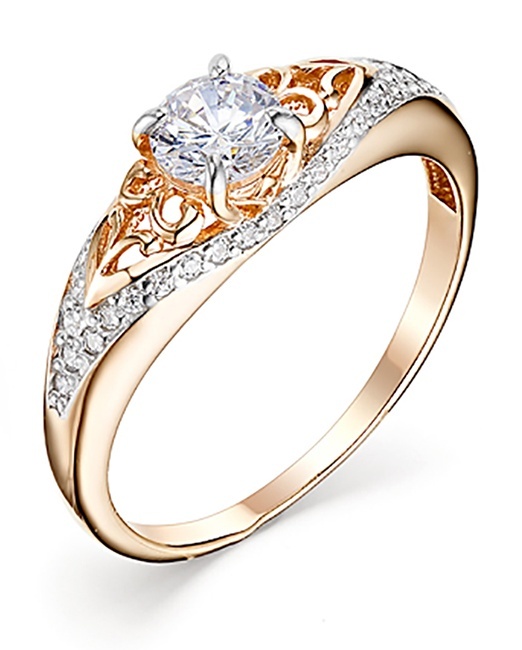 

Кольцо из серебра р.  Kari Jewelry 205368, фианит, 205368