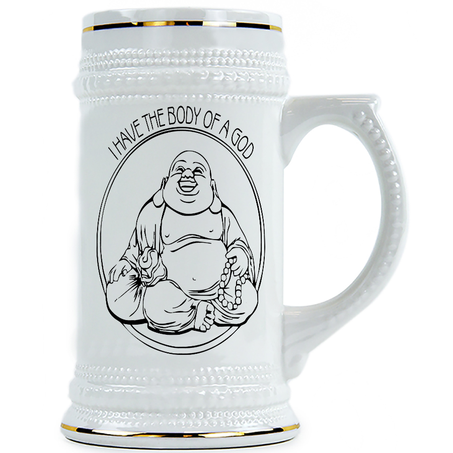 фото Пивная кружка drabs i have the dody of a god