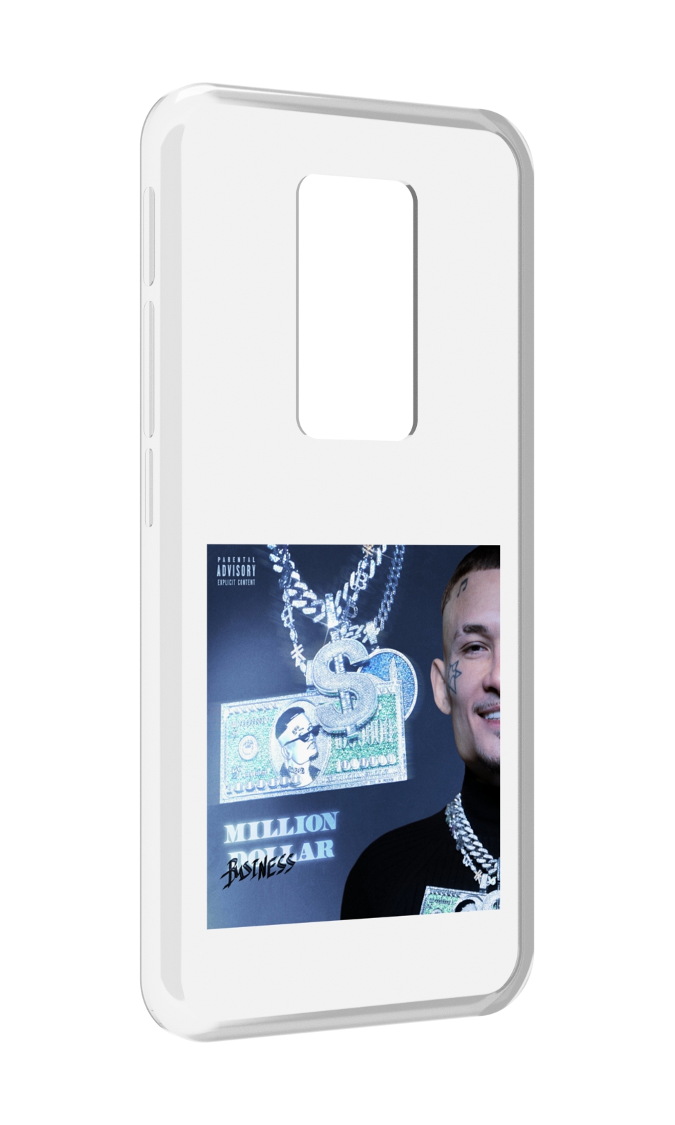 

Чехол MyPads Million Dollar, Business Morgenshtern для Motorola Defy 2021, Прозрачный, Tocco