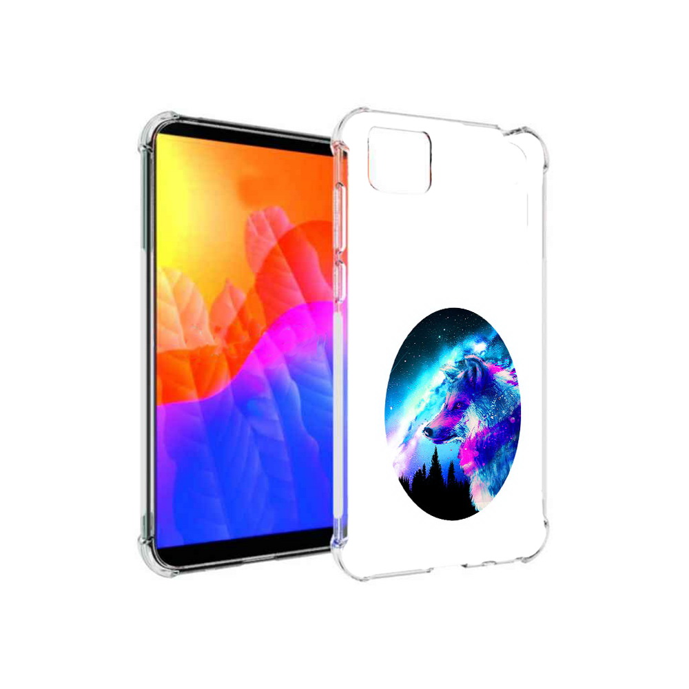 

Чехол MyPads голубой волк для Honor 9S (DUA-LX9), Прозрачный, Tocco