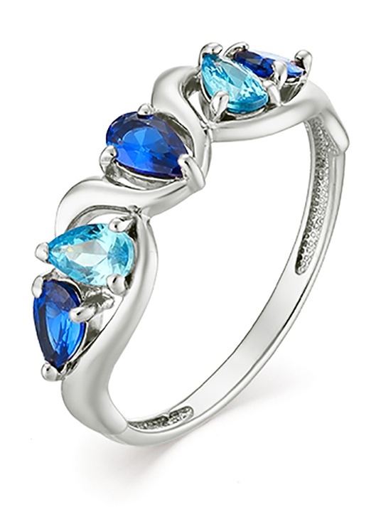 

Кольцо из серебра р.  Kari Jewelry 138305, фианит, 138305