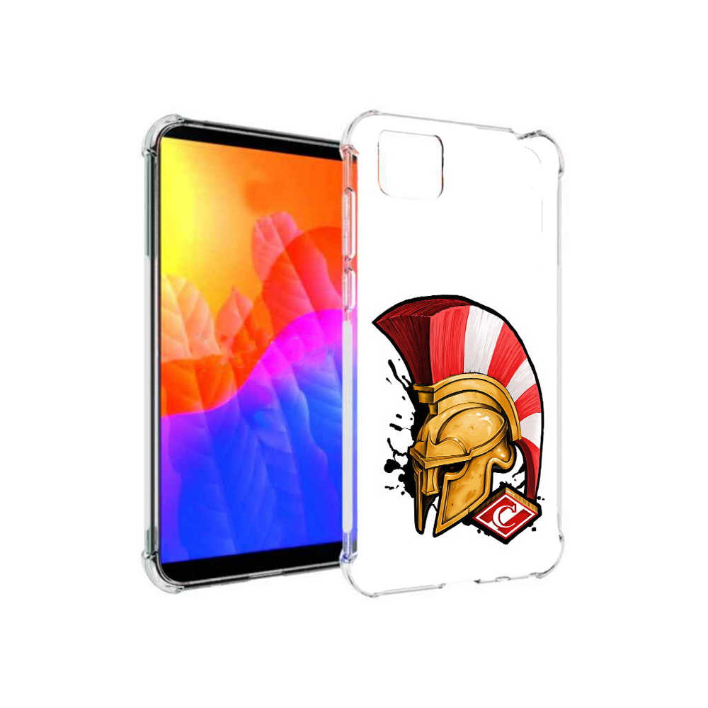 

Чехол MyPads ФК спартак шлем для Honor 9S (DUA-LX9), Прозрачный, Tocco