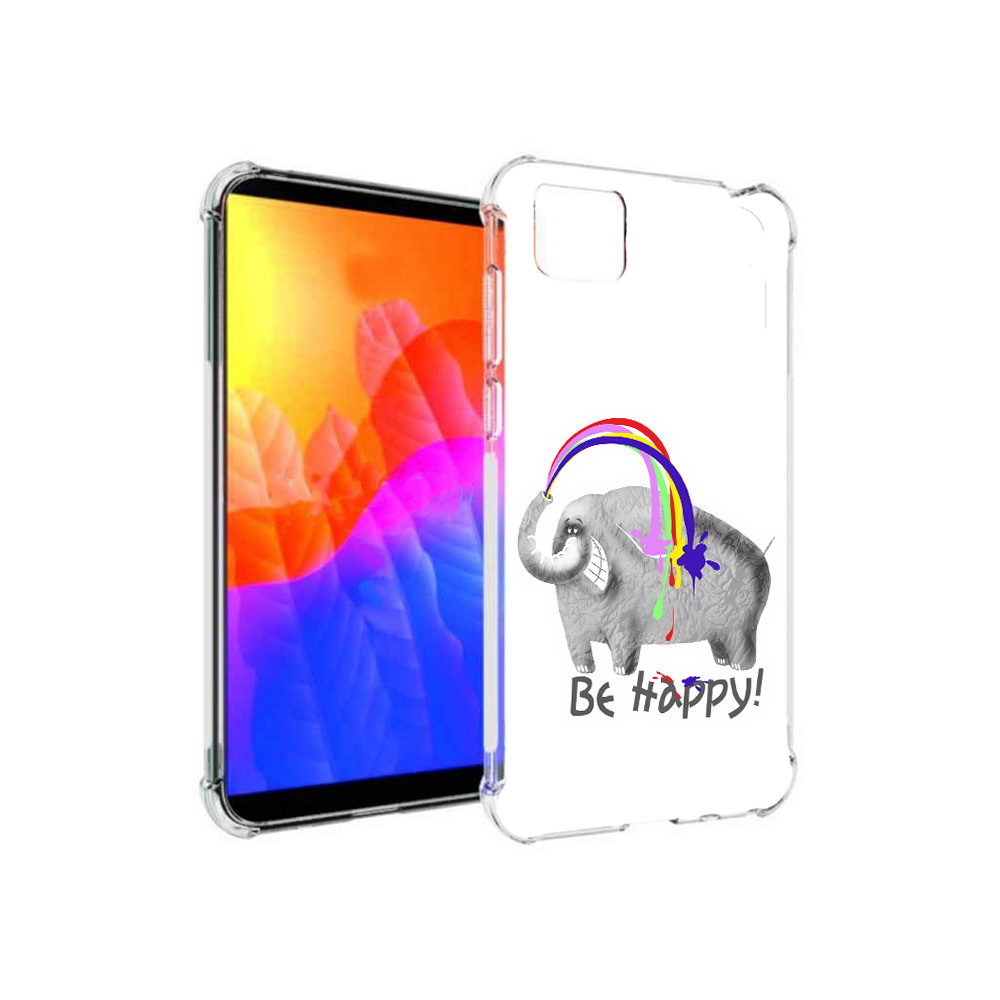

Чехол MyPads счастливый слон для Honor 9S (DUA-LX9), Прозрачный, Tocco
