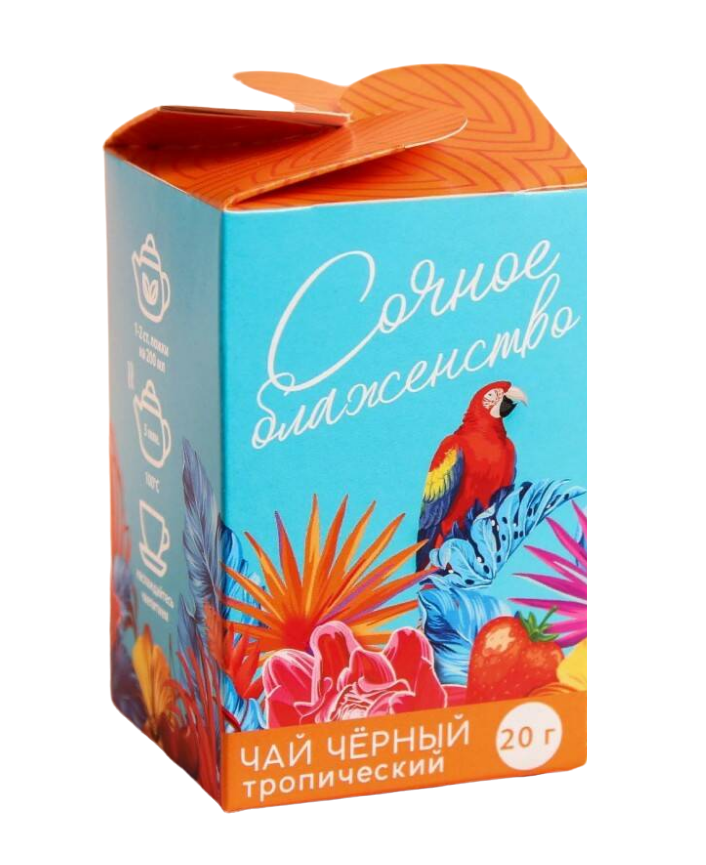 

Чай чёрный тропический Сочное блаженство , 20 г