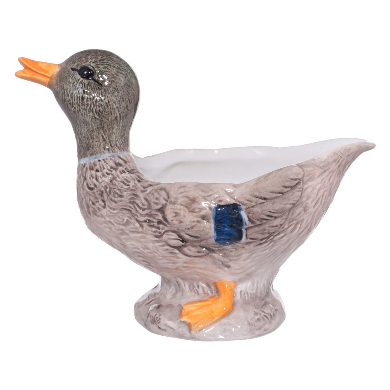 

Соусник Kuchenland 250 мл, керамика, Утка, Duck, Серый;белый