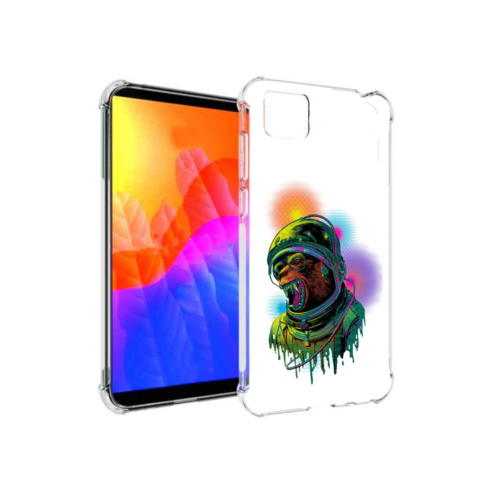 

Чехол MyPads медведь космонавт для Honor 9S (DUA-LX9), Прозрачный, Tocco