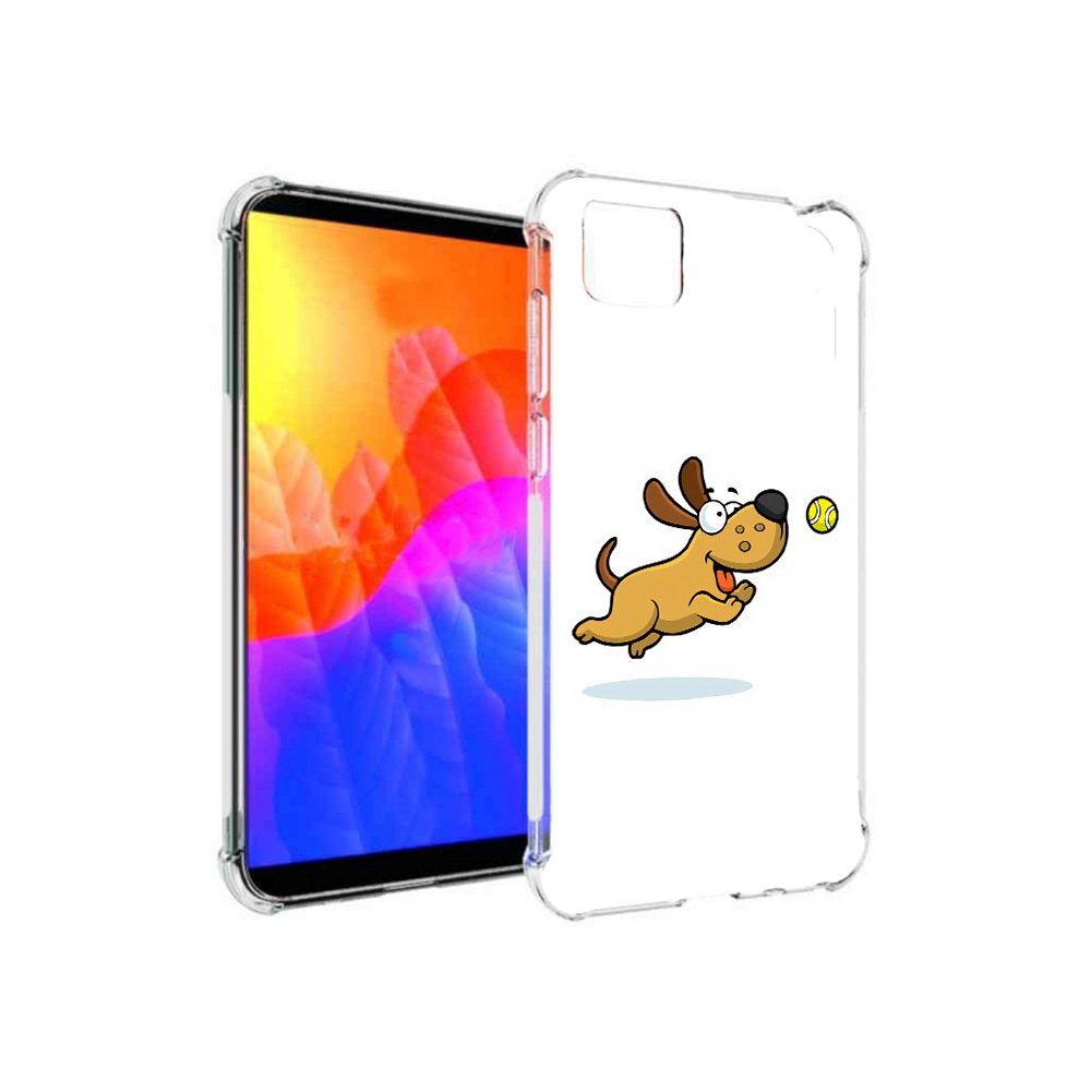 

Чехол MyPads пёсик для Honor 9S (DUA-LX9), Прозрачный, Tocco