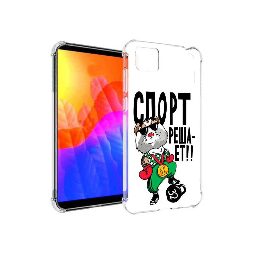 

Чехол MyPads Спорт решает для Honor 9S (DUA-LX9), Прозрачный, Tocco