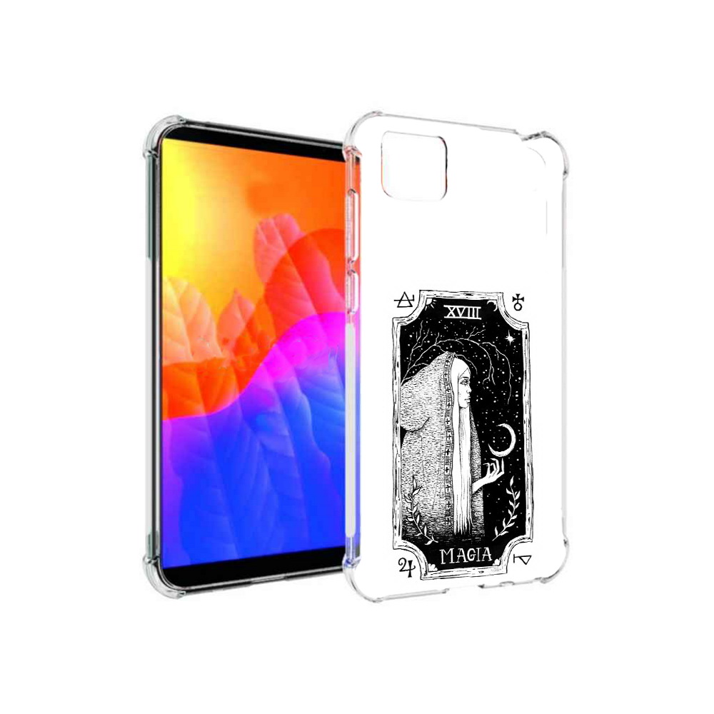 

Чехол MyPads лунная магия для Honor 9S (DUA-LX9), Прозрачный, Tocco