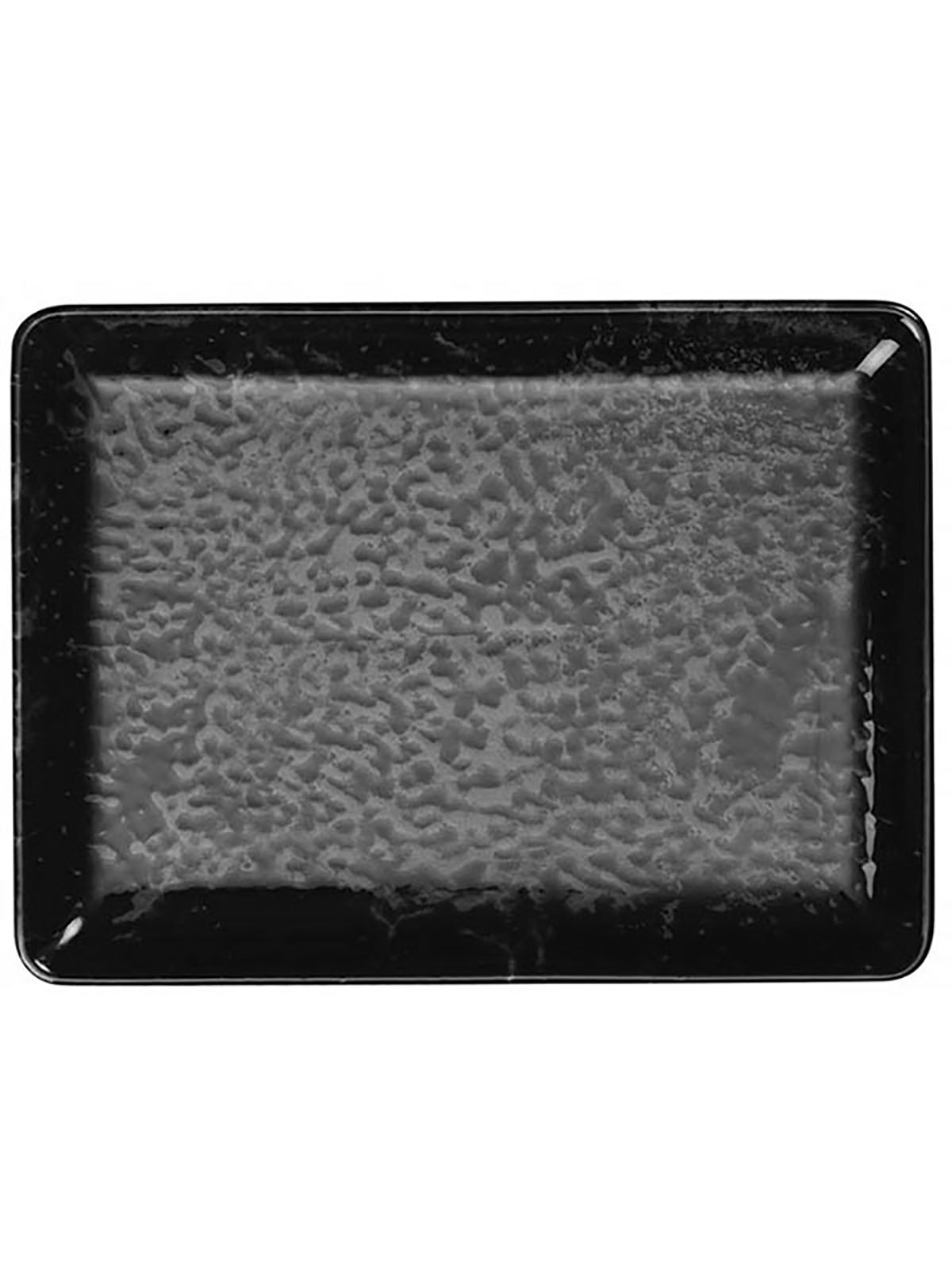 

Блюдо прямоугольное Kutahya Nanocream Black фарфоровое 35x26 см черное