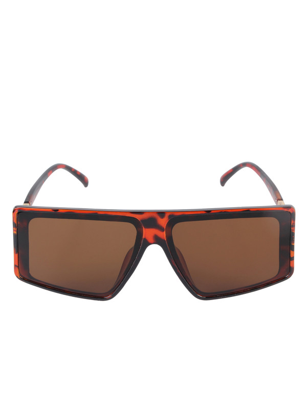 Солнцезащитные очки женские Pretty Mania DD035 коричневые