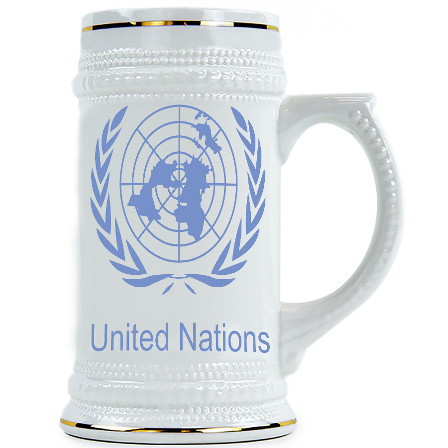 фото Пивная кружка drabs united nations , единая нация