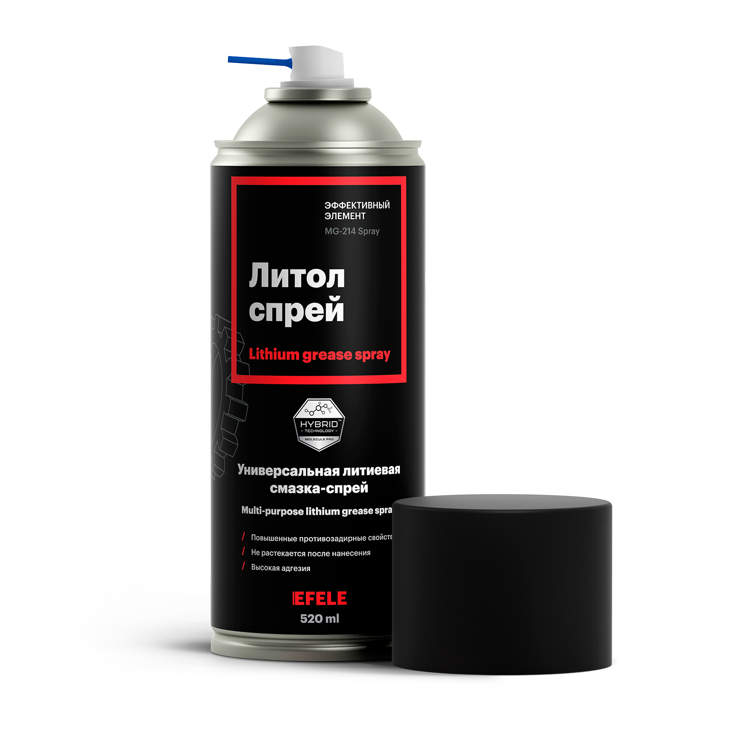 

Универсальная литиевая смазка ЛИТОЛ Спрей (520 мл), litol=spray