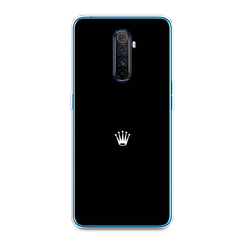 фото Чехол awog "белая корона на черном фоне" для realme x2 pro