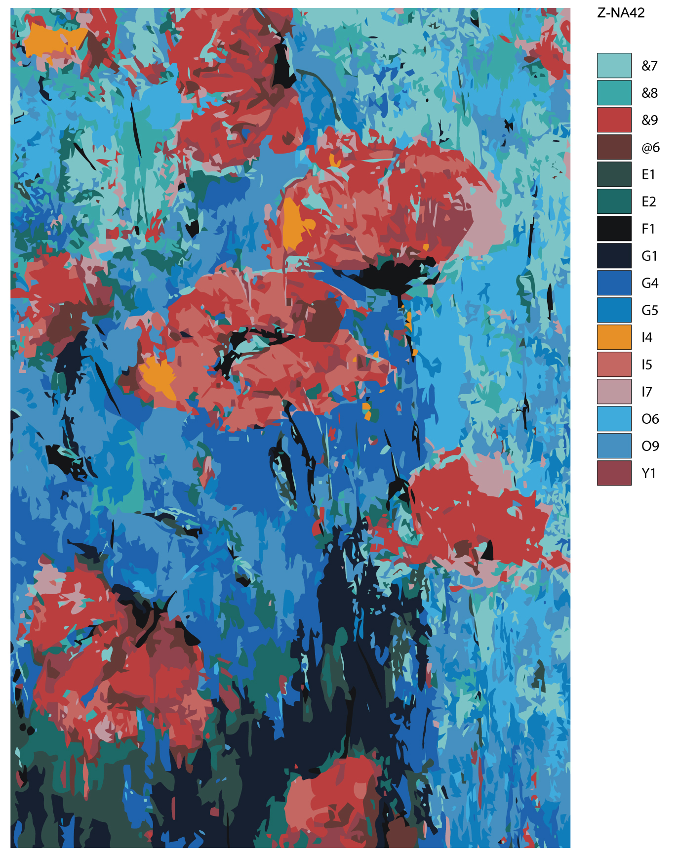 

Картина по номерам, Живопись по номерам, 60 x 90, Z-NA42, Z-NA42