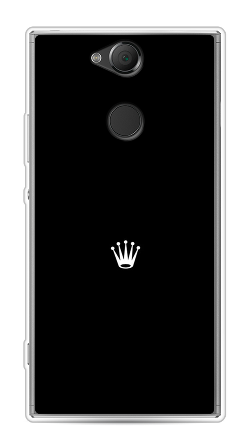 

Чехол Awog на Sony Xperia XA2 "Белая корона на черном фоне", Разноцветный, 53150-7