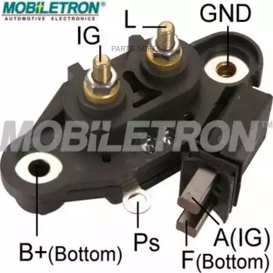 

MOBILETRON VRPR1667 Реле-регулятор генератора VALEO 14.7V 1шт