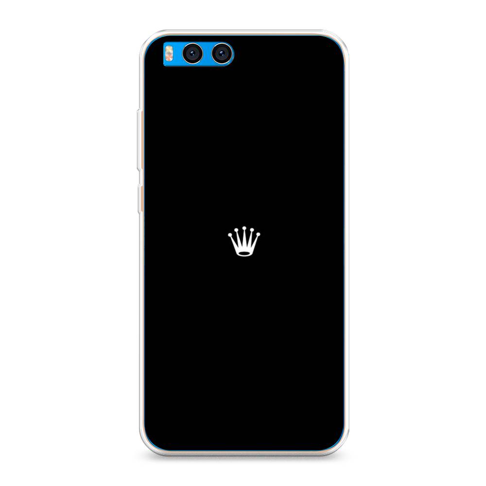 

Чехол Awog на Xiaomi Mi Note 3 "Белая корона на черном фоне", Разноцветный, 32450-7