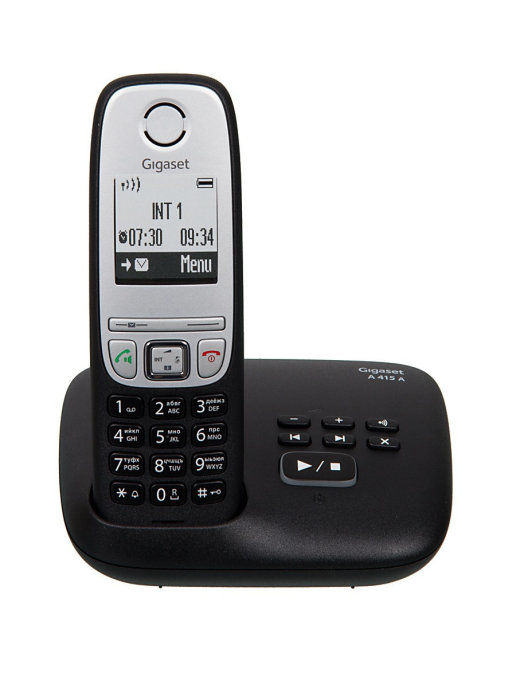 

DECT телефон Gigaset A415 AM черный, A415 AM