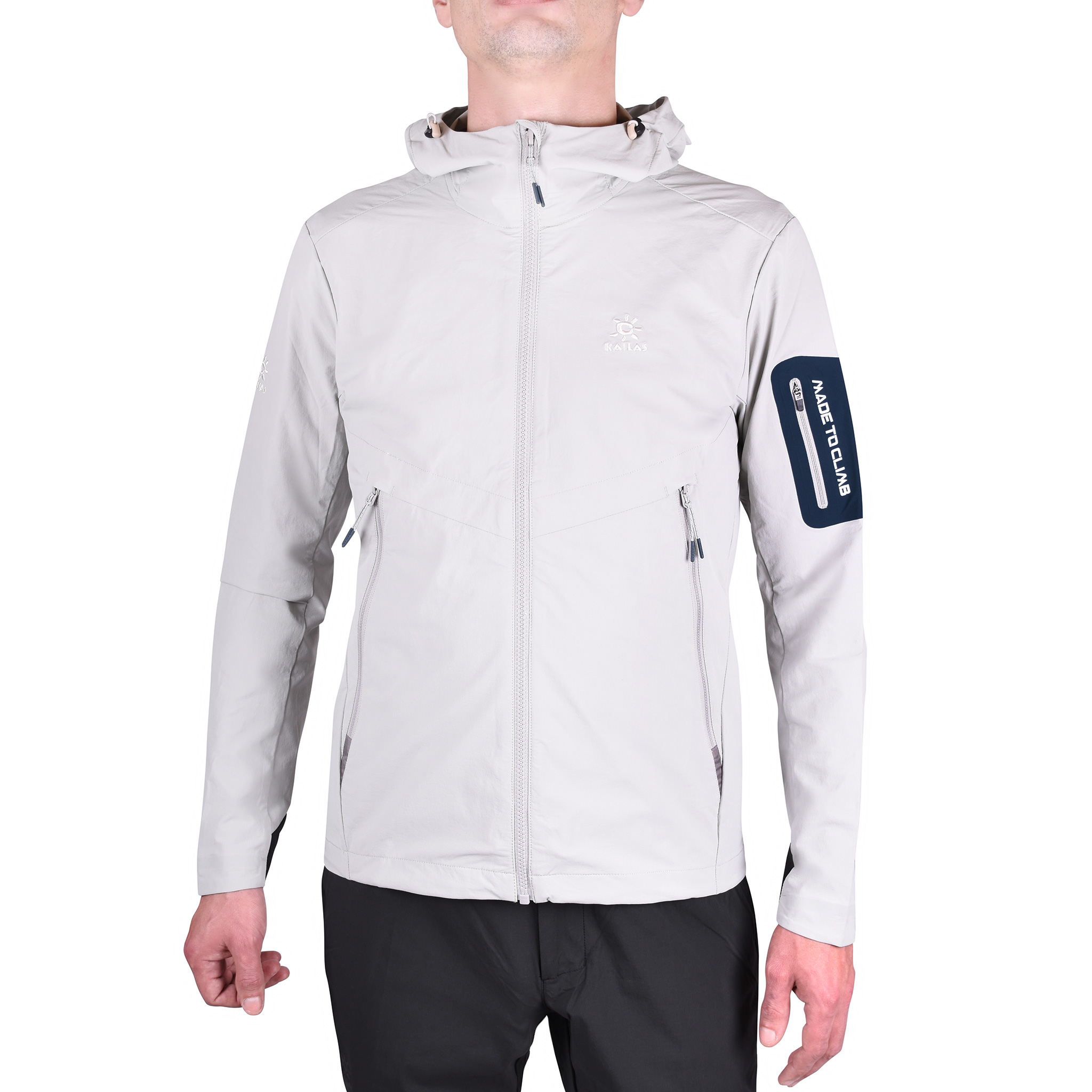 Куртка мужская Kailas Lightweight Hooded серая 2XL 13080₽