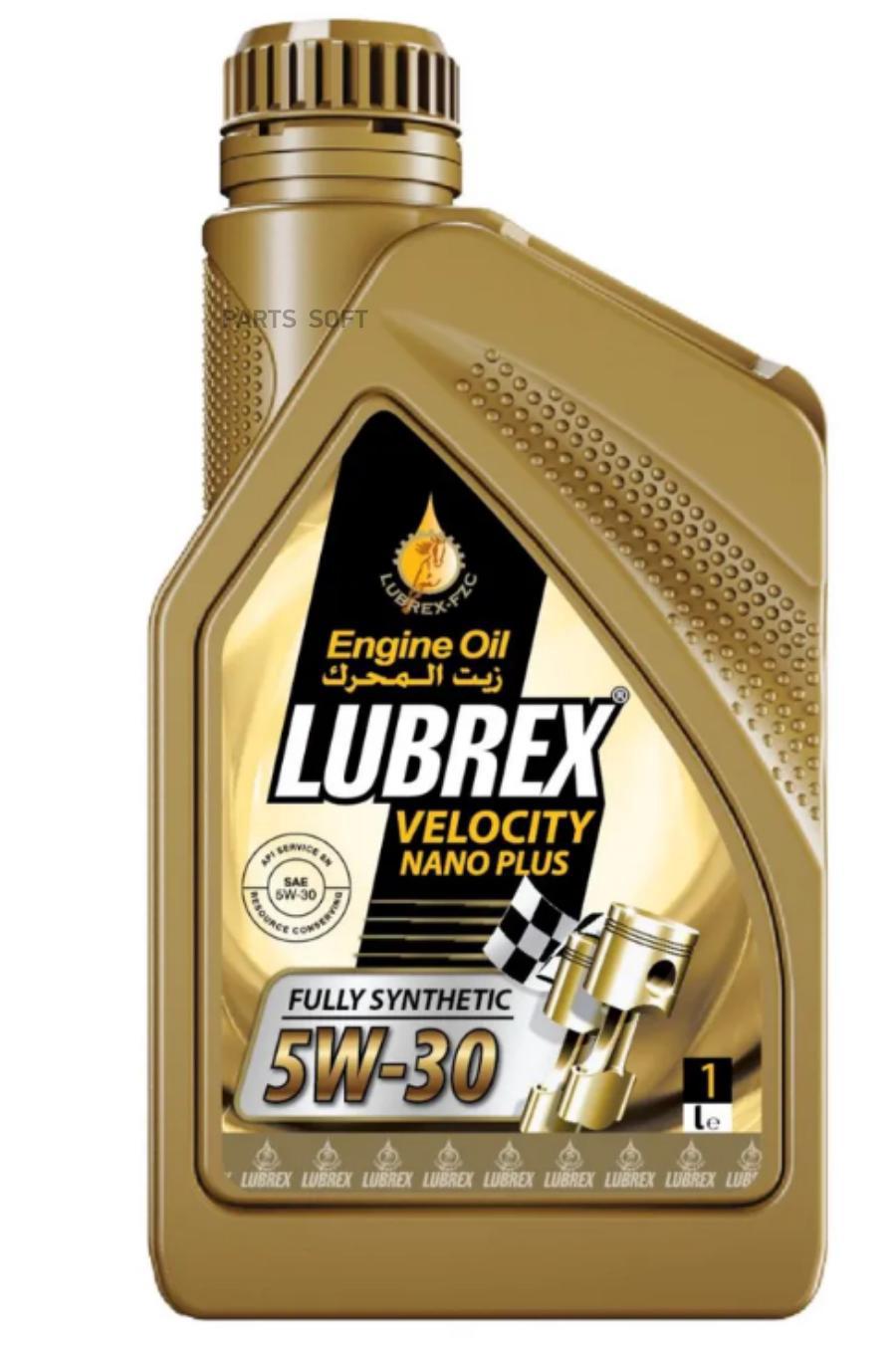 LUBREX VELOCITY NANO PLUS 5W30 SNCF A3B4 12X1 ЛИ