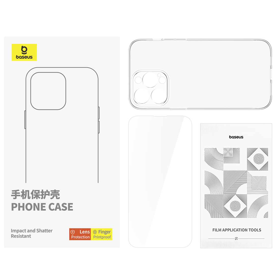 Чехол для iPhone 15 Pro Max Baseus Corning Series Phone Case