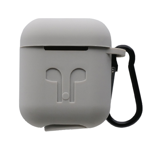 

Силиконовый чехол для AirPods, серый в тех.паке