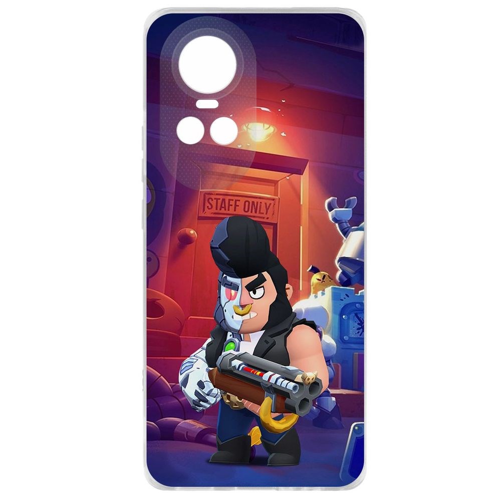 

Чехол-накладка Krutoff Clear Case Brawl Stars-Б-800 для Oppo Reno10 5G, Прозрачный