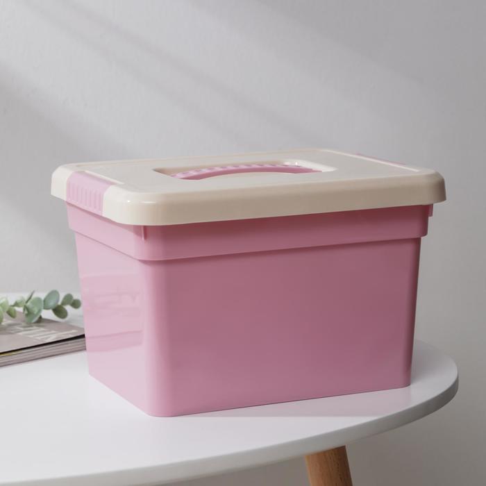 

Контейнер для хранения с крышкой Kid's Box, 5 л, 26×20×16 см, цвет МИКС, FunBox "Kid's Box"