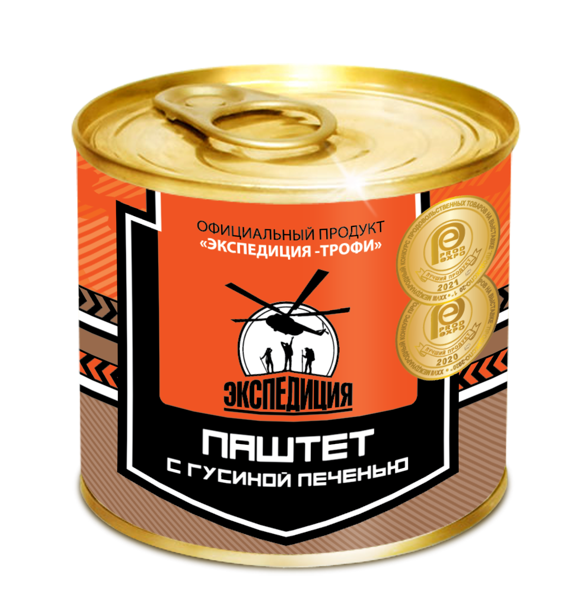 

Паштет Экспедиция с гусиной печенью, 180 г х 2 шт
